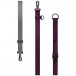 Snur pentru carcase UNIQ Vista Flex, Lungime reglabila, Burgundy / Gray 4 - lerato.ro