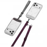 Snur pentru carcase UNIQ Vista Flex, Lungime reglabila, Burgundy / Gray 6 - lerato.ro