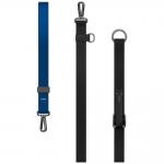 Snur pentru carcase UNIQ Vista Flex, Lungime reglabila, Negru / Albastru 4 - lerato.ro