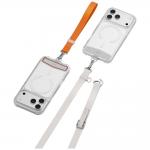 Snur pentru carcase UNIQ Vista Flex, Lungime reglabila, Gri / Portocaliu 6 - lerato.ro