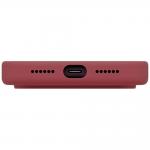 Husa UNIQ Lino cu MagSafe compatibila cu iPhone 18 Pro Max / 17 Pro Max, Rosu 6 - lerato.ro