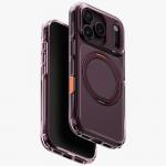 Husa UNIQ Swivix 360 Rotating Kickstand cu MagSafe compatibila cu iPhone 18 Pro Max / 17 Pro Max, Burgundy 3 - lerato.ro