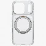 Husa UNIQ Swivix 360 Rotating Kickstand cu MagSafe compatibila cu iPhone 18 Pro / 17 Pro, Transparent 4 - lerato.ro