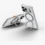 Husa UNIQ Swivix 360 Rotating Kickstand cu MagSafe compatibila cu iPhone 18 Pro / 17 Pro, Transparent 7 - lerato.ro