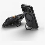 Husa UNIQ Swivix 360 Rotating Kickstand cu MagSafe compatibila cu iPhone 18 Pro / 17 Pro, Negru 7 - lerato.ro