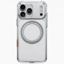Husa UNIQ Swivix 360 Rotating Kickstand cu MagSafe compatibila cu iPhone 18 Pro Max / 17 Pro Max, Transparent