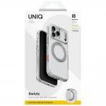Husa UNIQ Swivix 360 Rotating Kickstand cu MagSafe compatibila cu iPhone 18 Pro Max / 17 Pro Max, Transparent 11 - lerato.ro