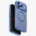 Husa UNIQ Swivix 360 Rotating Kickstand cu MagSafe compatibila cu iPhone 18 Pro Max / 17 Pro Max, Albastru 3 - lerato.ro