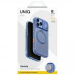 Husa UNIQ Swivix 360 Rotating Kickstand cu MagSafe compatibila cu iPhone 18 Pro Max / 17 Pro Max, Albastru 11 - lerato.ro