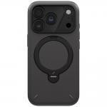 Husa UNIQ Elix Rotating Kickstand cu MagSafe compatibila cu iPhone 18 Pro / 17 Pro, Dark Grey 2 - lerato.ro