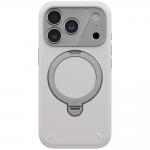 Husa UNIQ Elix Rotating Kickstand cu MagSafe compatibila cu iPhone 18 Pro / 17 Pro, Gri 2 - lerato.ro