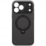 Husa UNIQ Elix Rotating Kickstand cu MagSafe compatibila cu iPhone 18 Pro Max / 17 Pro Max, Dark Grey 4 - lerato.ro