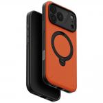 Husa UNIQ Elix Rotating Kickstand cu MagSafe compatibila cu iPhone 18 Pro Max / 17 Pro Max, Portocaliu 3 - lerato.ro