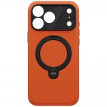 Husa UNIQ Elix Rotating Kickstand cu MagSafe compatibila cu iPhone 18 Pro Max / 17 Pro Max, Portocaliu 4 - lerato.ro