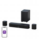 Soundbar 5.1 Ultimea Aura A50 Pro cu Subwoofer si 2 sateliti, Bluetooth 5.3, Telecomanda inclusa, Negru 3 - lerato.ro