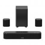 Soundbar 5.1 Ultimea Aura A50 Pro cu Subwoofer si 2 sateliti, Bluetooth 5.3, Telecomanda inclusa, Negru 4 - lerato.ro