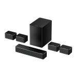 Soundbar 7.1 Ultimea Poseidon D70 cu Subwoofer si 4 sateliti, Bluetooth 5.3, Telecomanda inclusa, Negru 2 - lerato.ro