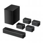 Soundbar 7.1 Ultimea Poseidon D70 cu Subwoofer si 4 sateliti, Bluetooth 5.3, Telecomanda inclusa, Negru 4 - lerato.ro