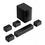 Soundbar 7.1 Ultimea Poseidon D70 cu Subwoofer si 4 sateliti, Bluetooth 5.3, Telecomanda inclusa, Negru 5 - lerato.ro