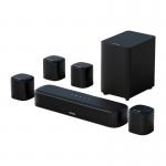 Soundbar 7.1 Ultimea Aura A40 cu Subwoofer si 4 sateliti, Bluetooth 5.3, Telecomanda inclusa, Negru 4 - lerato.ro