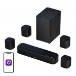Soundbar 7.1 Ultimea Aura A60 cu Subwoofer si 4 sateliti, Bluetooth 5.3, Telecomanda inclusa, Negru 3 - lerato.ro