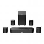 Soundbar 7.1 Ultimea Aura A60 cu Subwoofer si 4 sateliti, Bluetooth 5.3, Telecomanda inclusa, Negru 4 - lerato.ro