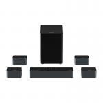 Soundbar 7.1 Ultimea Poseidon D80 BOOM cu Subwoofer si 4 sateliti, Bluetooth 5.3, Telecomanda inclusa, Negru 5 - lerato.ro
