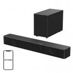 Soundbar 2.1 Poseidon R3T cu Subwoofer, 240W, Bluetooth 6.0, HDMI ARC, AUX, Negru 4 - lerato.ro