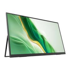 Monitor portabil Uperfect UMax 23 M238T01, QLED, 23.8 inch, 1920x1080, 120Hz, Difuzor integrat, 2x USB-C, 1x HDMI Mini, 1x AUX 3.5mm, Negru