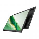 Monitor portabil Uperfect UMax 23 M238T01, QLED, 23.8 inch, 1920x1080, 120Hz, Difuzor integrat, 2x USB-C, 1x HDMI Mini, 1x AUX 3.5mm, Negru 5 - lerato.ro