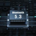 Casti wireless TWS USAMS Rhymbo Series, Bluetooth 5.3, Autonomie 3h, USB-C, Bej 9 - lerato.ro