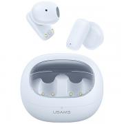 Casti wireless TWS USAMS TD22, Bluetooth 5.3, Autonomie 5h, 230mAh, Alb