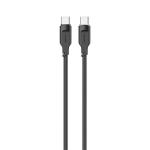 Cablu pentru incarcare si transfer de date USAMS US-SJ567, 2x USB-C, 100W, 480Mbps, 1.2m, Negru 2 - lerato.ro