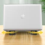 Stand universal laptop USAMS US-ZJ054, Ajustabil, 48 x 48 x 7 mm, Negru 4 - lerato.ro