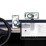 Suport auto magnetic USAMS US-ZJ076, Dashboard Mount, Ajustabil, Negru 6 - lerato.ro