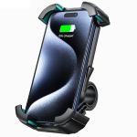 Suport universal bicicleta USAMS US-ZJ078, Ajustabil, Compatibil cu dispozitive cuprinse intre 4.7 si 6.7 inch, Negru 4 - lerato.ro
