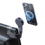 Suport auto USAMS US-ZJ079, Dashboard / Windshield Mount, Compatibil MagSafe, Ajustabil, Negru 4 - lerato.ro