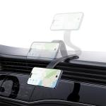 Suport auto USAMS US-ZJ079, Dashboard / Windshield Mount, Compatibil MagSafe, Ajustabil, Negru 5 - lerato.ro