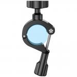 Suport universal bicicleta USAMS ZJ082, Rotire 360 grade, Compatibilitate 4.7–7.2 inch, Negru 13 - lerato.ro