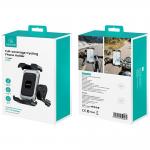 Suport universal bicicleta USAMS ZJ082, Rotire 360 grade, Compatibilitate 4.7–7.2 inch, Negru 14 - lerato.ro