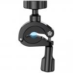 Suport universal bicicleta USAMS ZJ082, Rotire 360 grade, Compatibilitate 4.7–7.2 inch, Negru 6 - lerato.ro