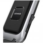Suport universal bicicleta USAMS ZJ082, Rotire 360 grade, Compatibilitate 4.7–7.2 inch, Negru 10 - lerato.ro