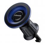 Suport auto USAMS ZJ081, Air Vent Mount, Compatibil MagSafe, Rotire 360 grade, Negru 2 - lerato.ro