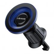 Suport auto USAMS ZJ081, Air Vent Mount, Compatibil MagSafe, Rotire 360 grade, Negru