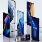 Incarcator auto USAMS C29 US-CC154, 2xUSB, 27W, 5A, Negru 3 - lerato.ro