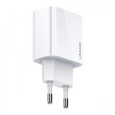 Incarcator retea USAMS T34, 20W, 3A, 1x USB-C, Fast Charging, Alb
