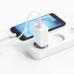 Incarcator retea USAMS SCXLTZ02, 18W, 3A, 1xUSB-A, Fast Charging, Cablu USB-A la USB-C inclus, Alb 3 - lerato.ro