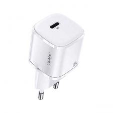 Incarcator retea USAMS T36 Slim, 20W, 3A, 1x USB-C, Fast Charging, Alb