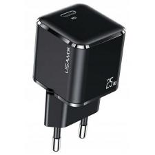 Incarcator retea USAMS T42 US-CC140, 25W, 3A, 1xUSB-C, Quick Charging, Negru
