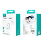 Incarcator retea USAMS HCXLTZ01, 18W, 3A, 2xUSB-A, Fast Charging, Cablu USB-A la Lightning inclus, Alb 5 - lerato.ro